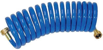 T-H MARINE WDHBR25BBDP 25' BLU WASH DOWN COILED HOSE